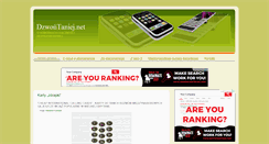 Desktop Screenshot of dzwontaniej.net